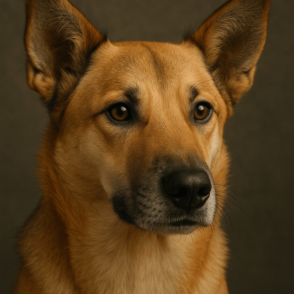 Rescued dog photo